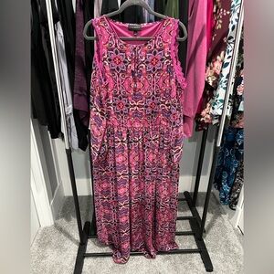 Lane Bryant - Full Length Cold Shoulder Dress - Size 18